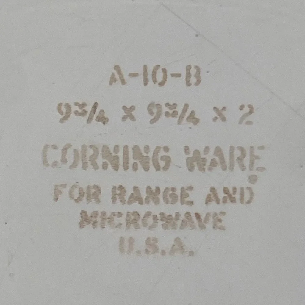 Corning Wear First Edition Rare HTF 1977 A-10-B Le Romarin Spice Of Life 9 3/4 x